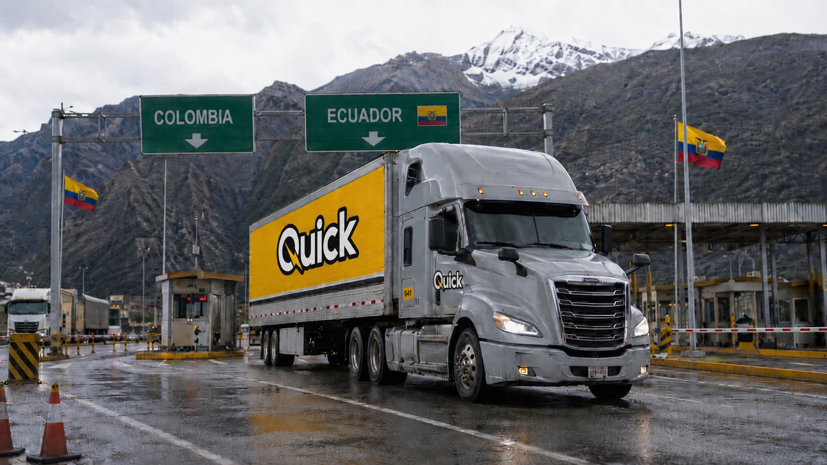 Transporte Internacional Andino de Carga Masiva Quick